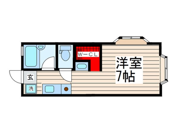 エステ－トタイムの物件間取画像